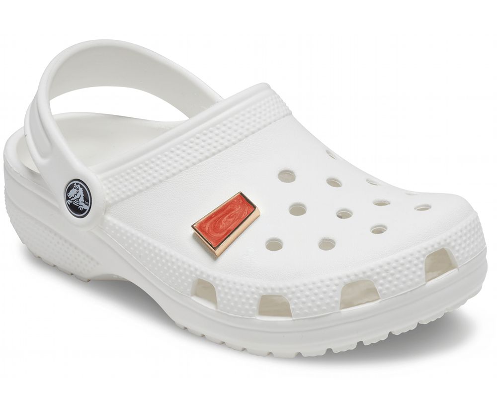 Crocs Sparkly Jibbitz Dame Brune | 408-ZSMVHN