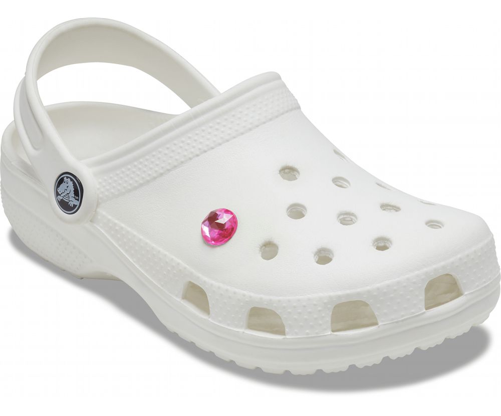 Crocs Sparkly Jibbitz Dame Lyserød | 971-PTWYMB