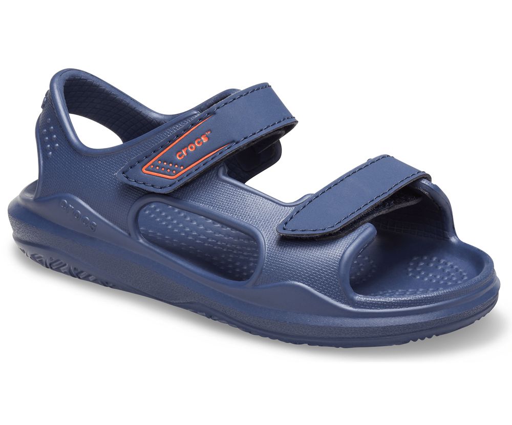 Crocs Swiftwater™ Expedition Sandaler Pige Mørkeblå | 593-EJQARZ