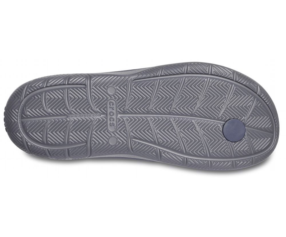 Crocs Swiftwater™ Wave Flip Sandaler Herre Blå | 841-BKINOD