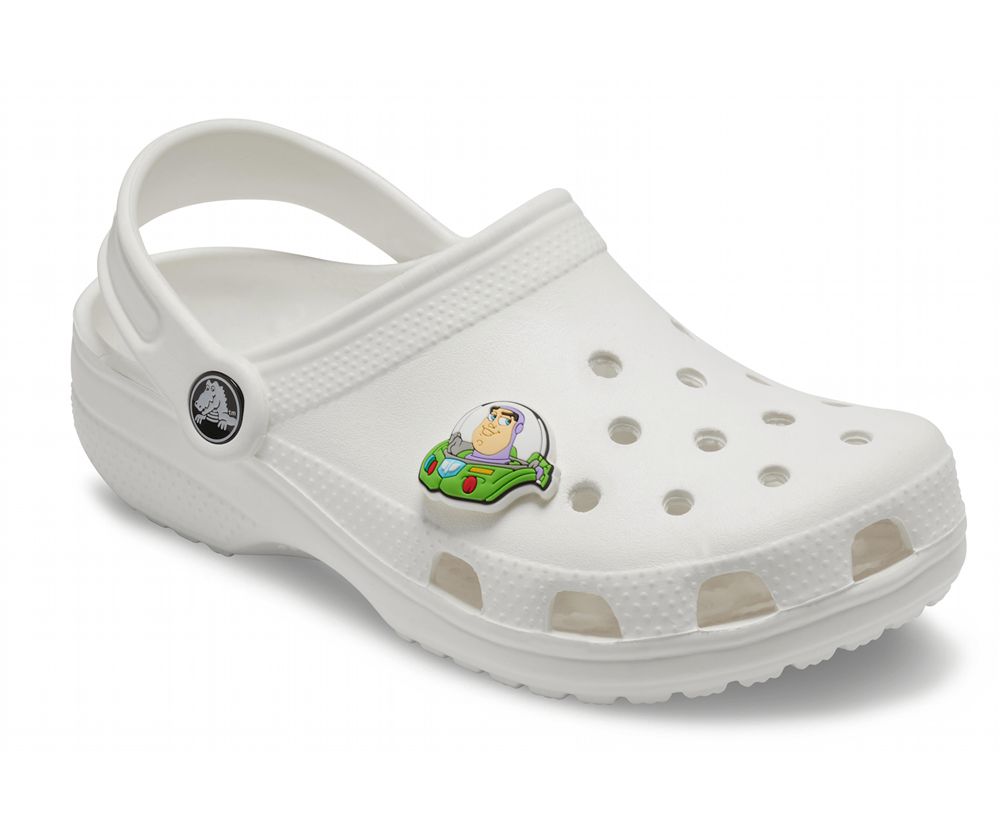 Crocs Toy Story™ Buzz Lightyear™ Jibbitz Dame Grøn | 108-QAGXPZ