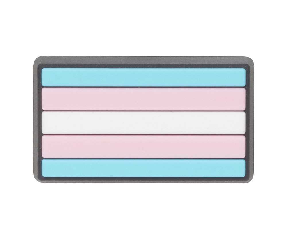 Crocs Transgender Flag Jibbitz Dame Flerfarvede | 763-QRATFO