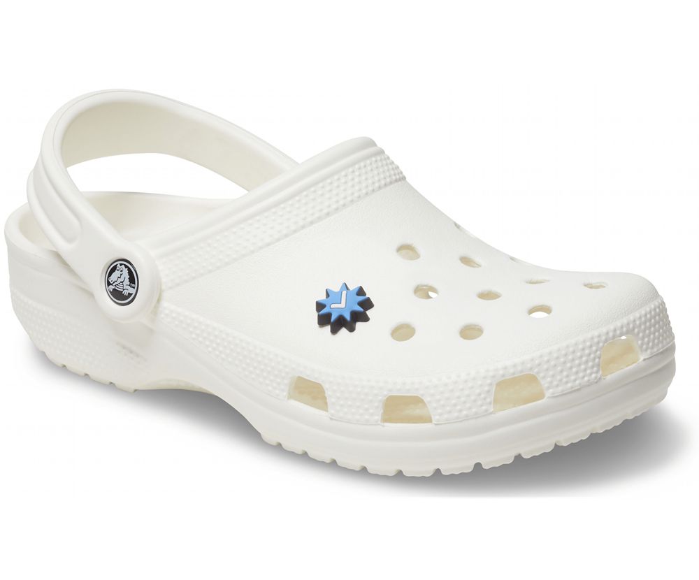 Crocs Verified Checkmark Jibbitz Dame Blå | 583-FTUDHQ